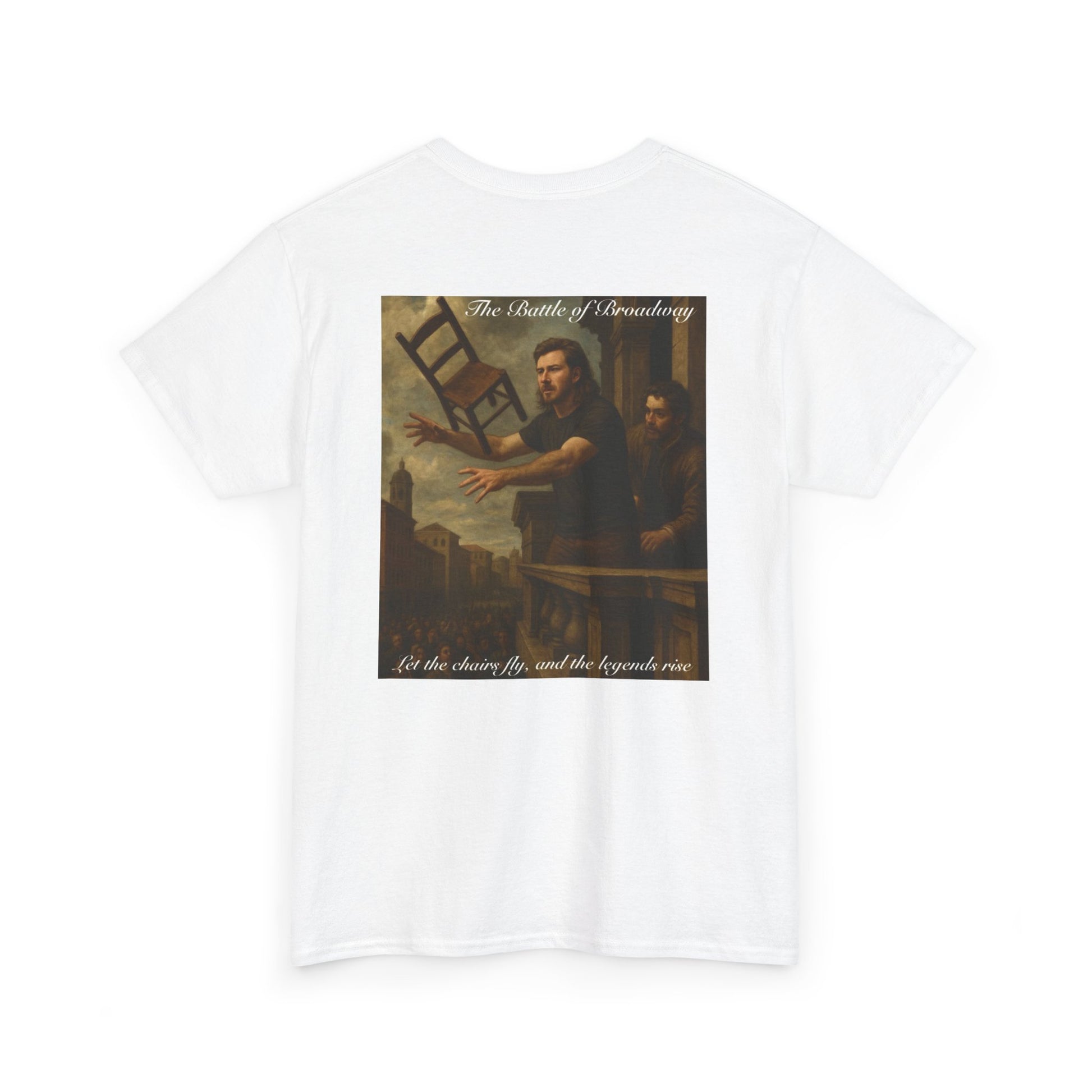 Morgan Wallen T-Shirt- Battle of Broadway Graphic Tee | Funny Vintage-Style Streetwear | Unisex