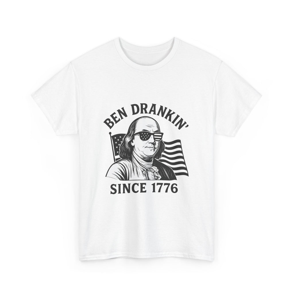 American Themed Tee with Ben Drankin Since 1776 Design